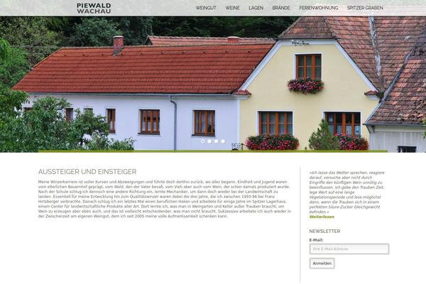 White Rock theme site design template sample