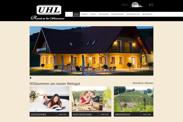 weingut-uhl.at site used Uhl