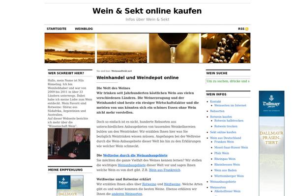Cutline 3 Column Split theme site design template sample