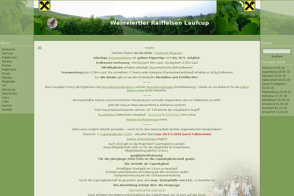 weinviertler-laufcup.at site used Nature