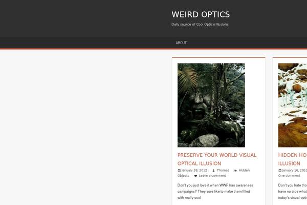Fiona Blog theme site design template sample