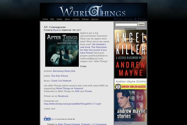 weirdthings.com site used Weird.v2