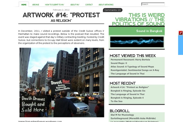 Site using (a) Slideshow plugin