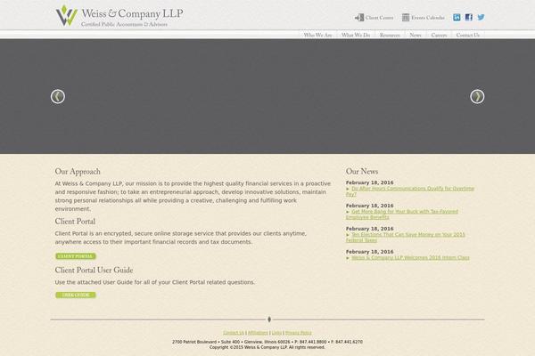 Site using Fluid Responsive Slideshow plugin