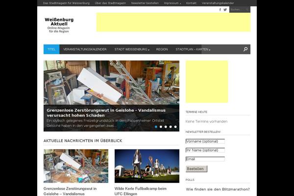 Magazon Wp theme site design template sample