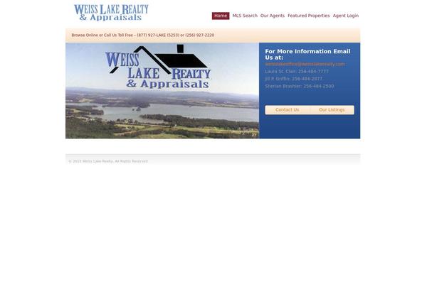 RealEstate theme site design template sample