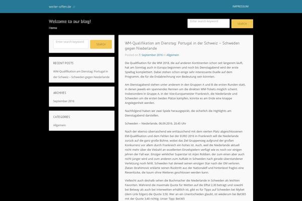weiter-offen.de site used Wordpost