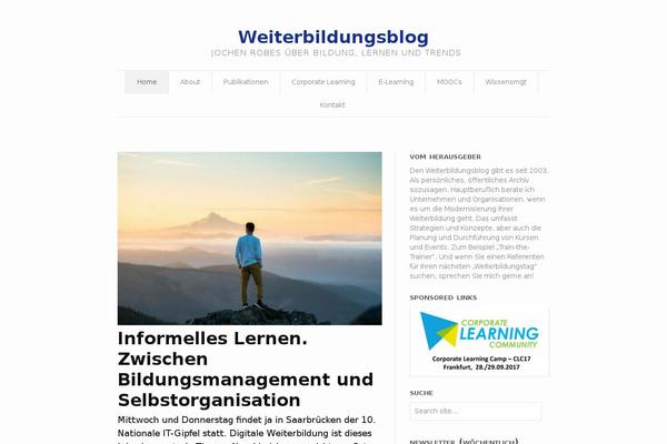 Watson theme site design template sample