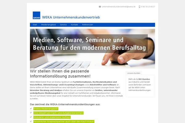 Aqua theme site design template sample