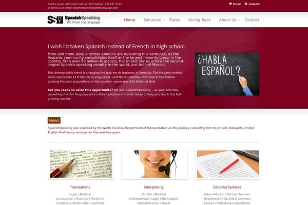 Sterling theme site design template sample