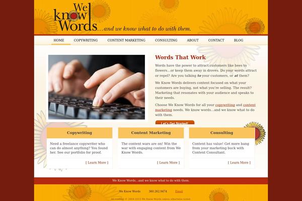 NonProfit theme site design template sample