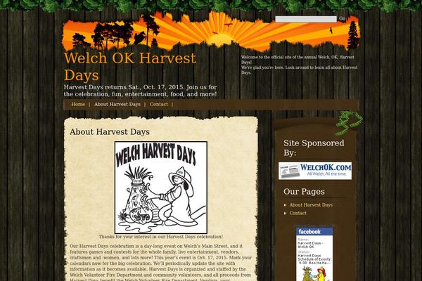 welchharvestdays.com site used Tree House