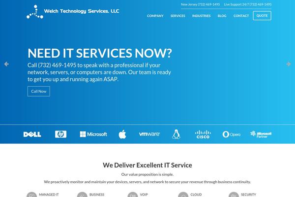 welchts.com site used Designn