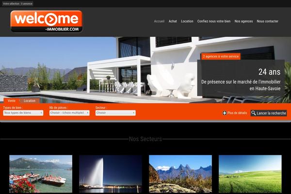 welcome-immobilier.com site used Welcome