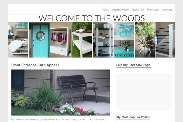 Spacious theme site design template sample