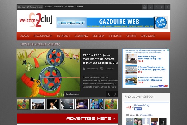 Cherry theme site design template sample