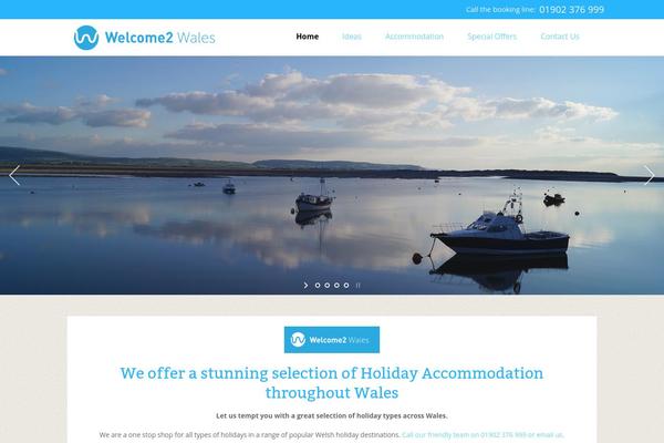 welcome2wales.net site used Thevacationrental