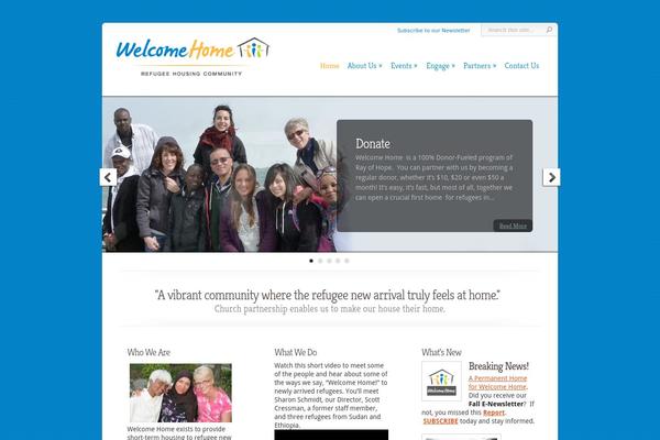 Chameleon theme site design template sample