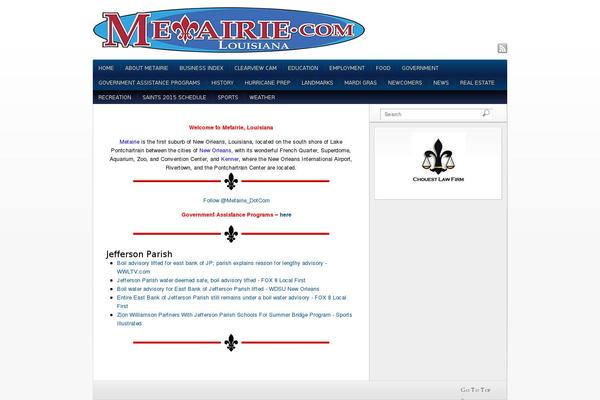WhiteHouse theme site design template sample