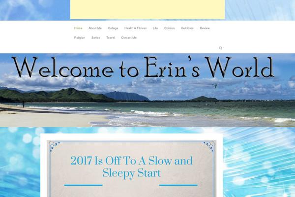 Adventurous theme site design template sample