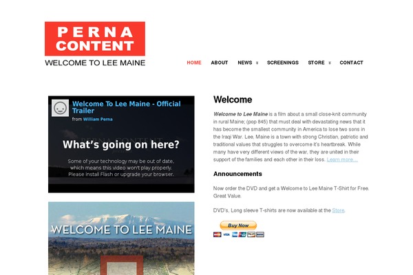 Clearly Modern theme site design template sample