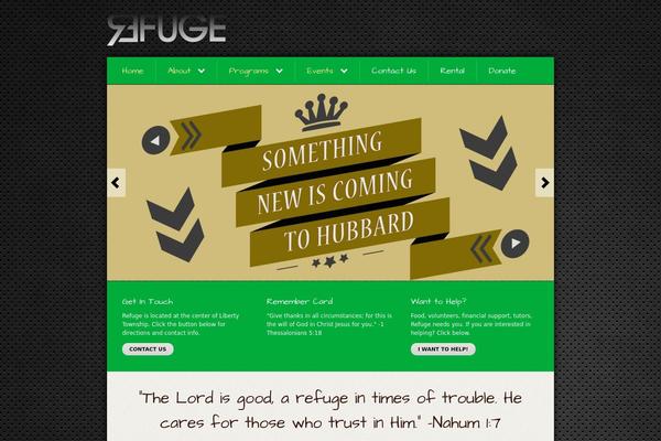 Born theme site design template sample