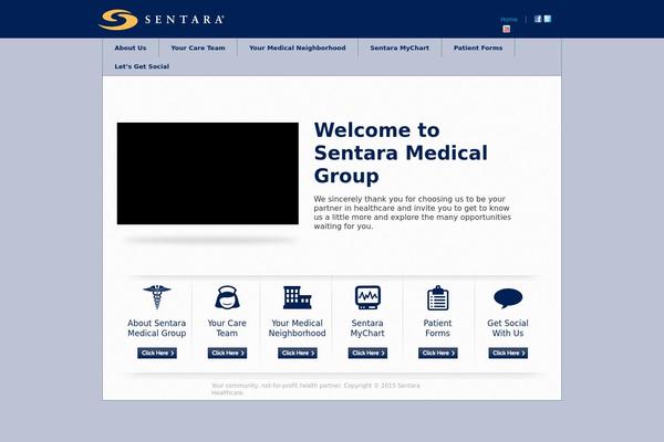 Custom theme site design template sample