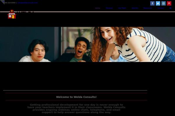 Avada theme site design template sample