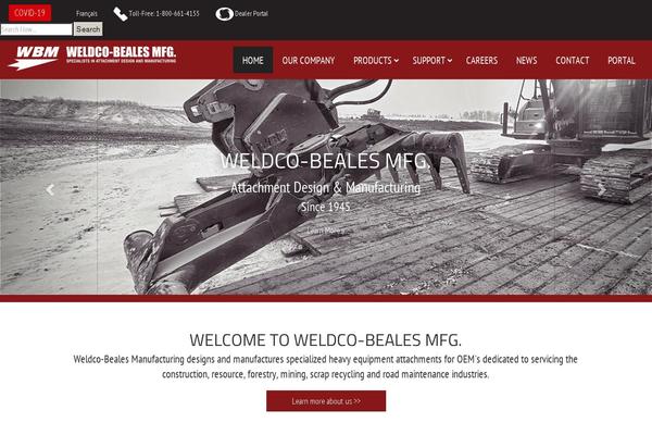 weldco-beales.com site used Weldco-beales