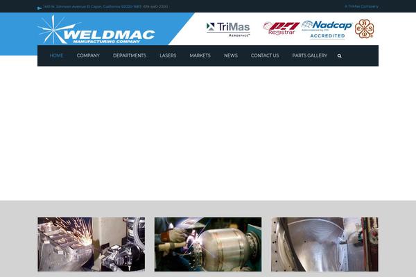 Industrial theme site design template sample