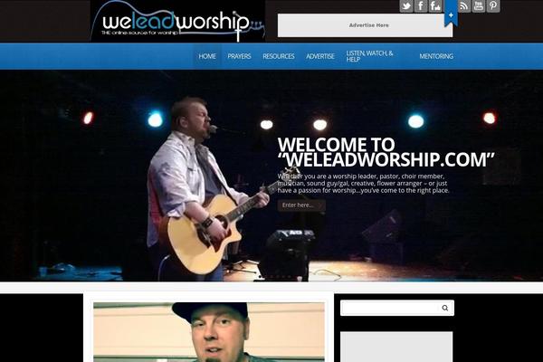 Churchope theme site design template sample