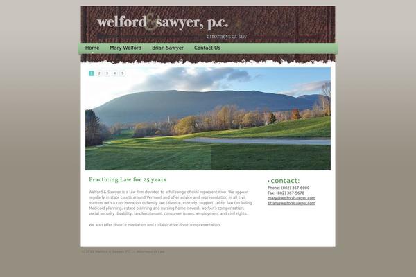 Livelyhood theme site design template sample