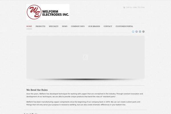 welform.com site used Visionaire