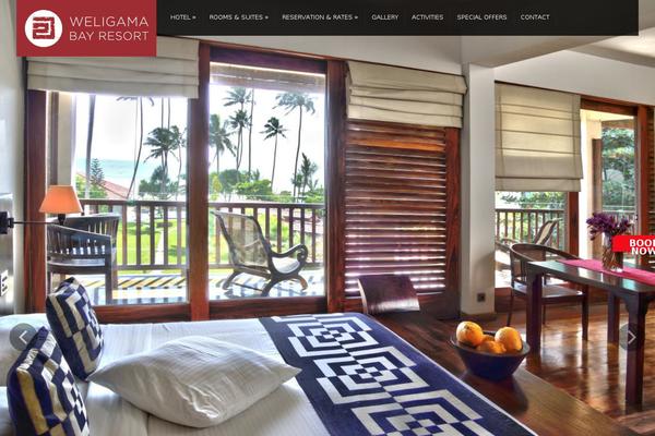 Majestic theme site design template sample