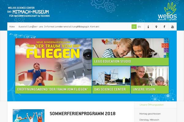 Nexus theme site design template sample