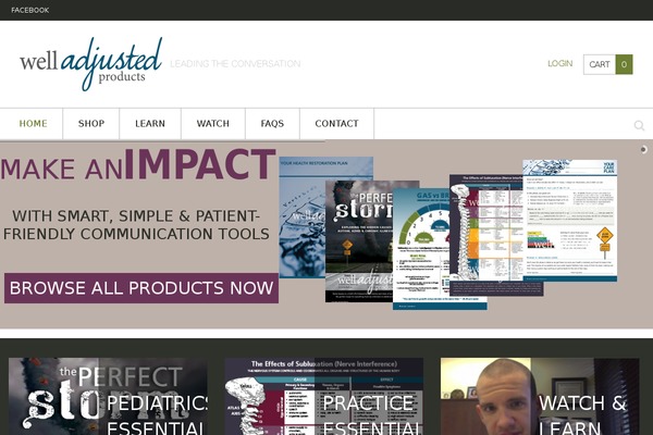 Crux theme site design template sample
