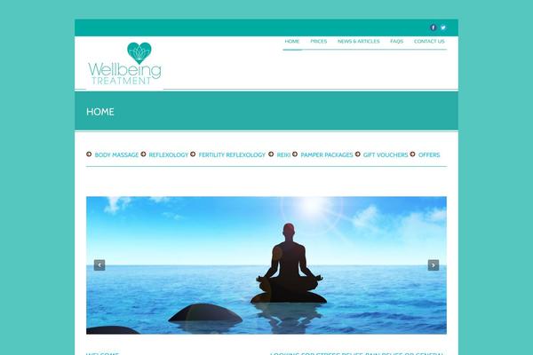 Maxima theme site design template sample