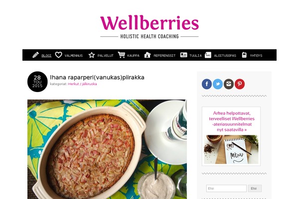 Adelle theme site design template sample