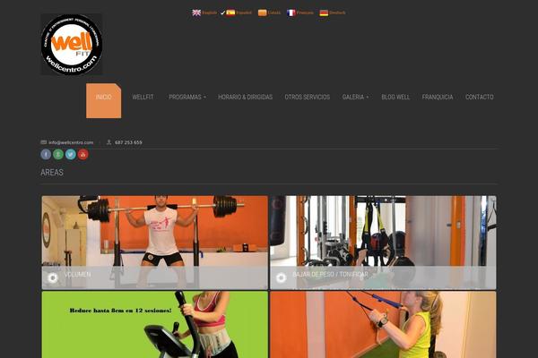 Site using Crumina_slider plugin