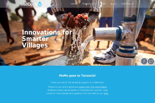 welldone.org site used Welldone