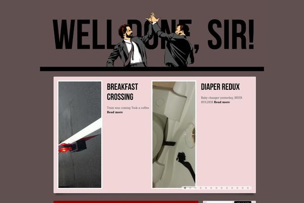 BigCity theme site design template sample