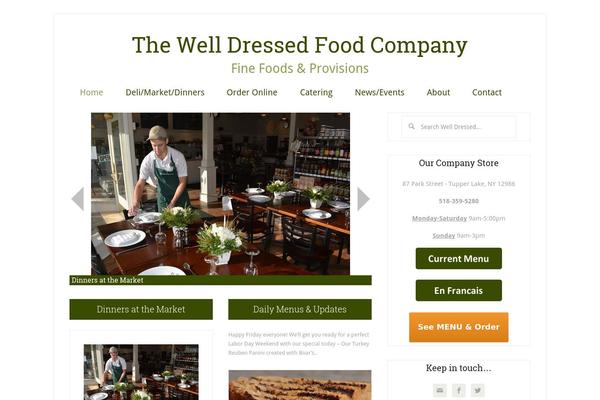welldressedfood.com site used Welldressed
