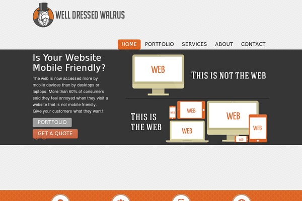 Secundo theme site design template sample