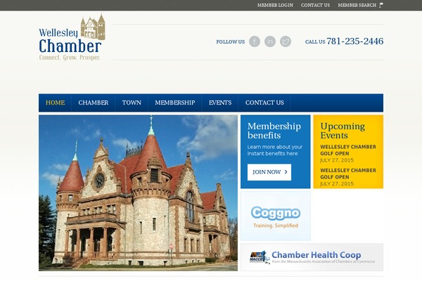 wellesleychamber.org site used Wellesley