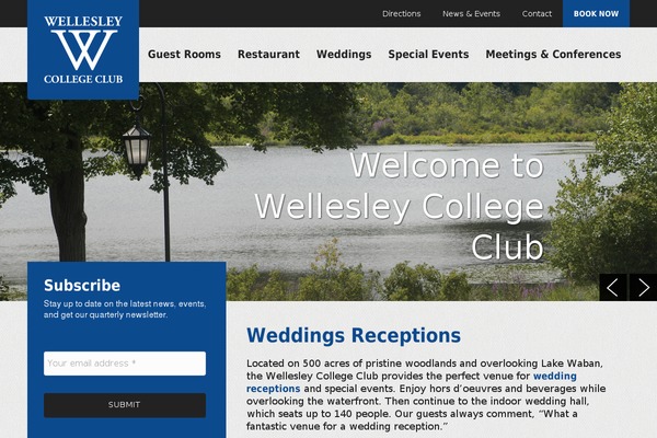 Wcc theme site design template sample