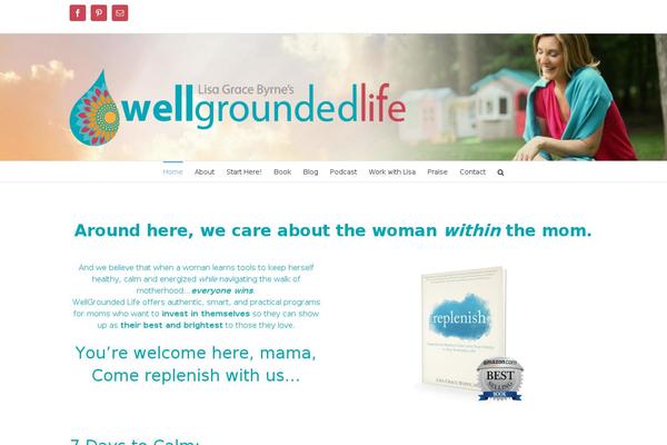 Contentberg theme site design template sample