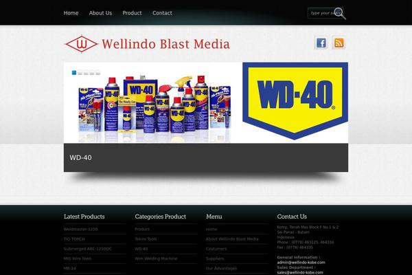 Boldy theme site design template sample