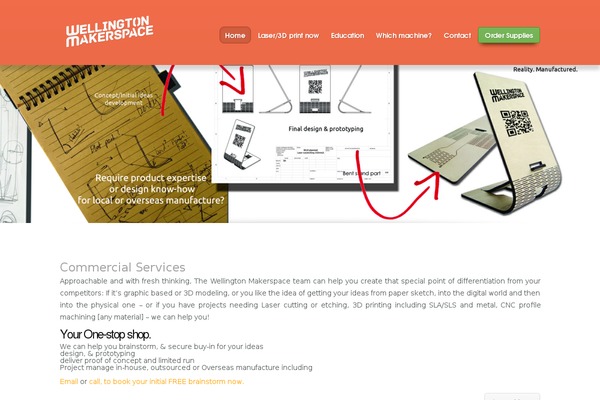 Nimble theme site design template sample