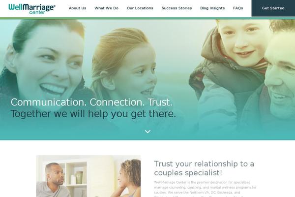 wellmarriagecenter.com site used Enfold-child