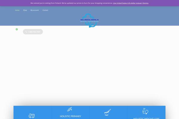 Kallyas theme site design template sample